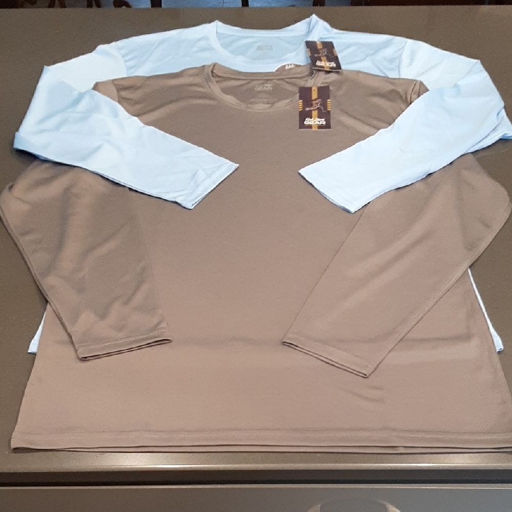 Kick Start Gear Sportswear Long Sleeve Shirts Bundle of 2